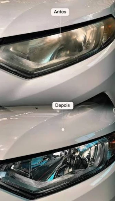 limpeza faróis hf estetica automóvel